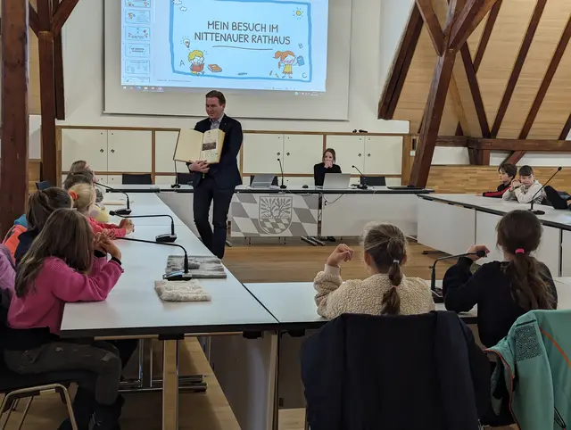 Besuch im Nittenauer Rathaus