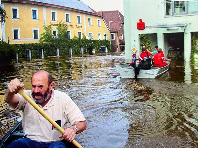 Jahrhunderthochwasser Nittenau 2002