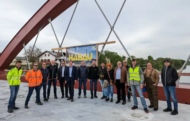 Abriss der Großen Regenbrücke