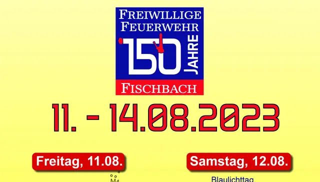 150 Jahre Feuerwehr Fischbach