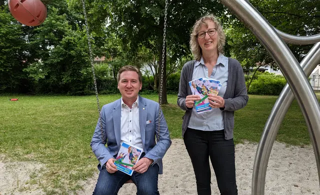 Benjamin Boml und Ingrid Schindler