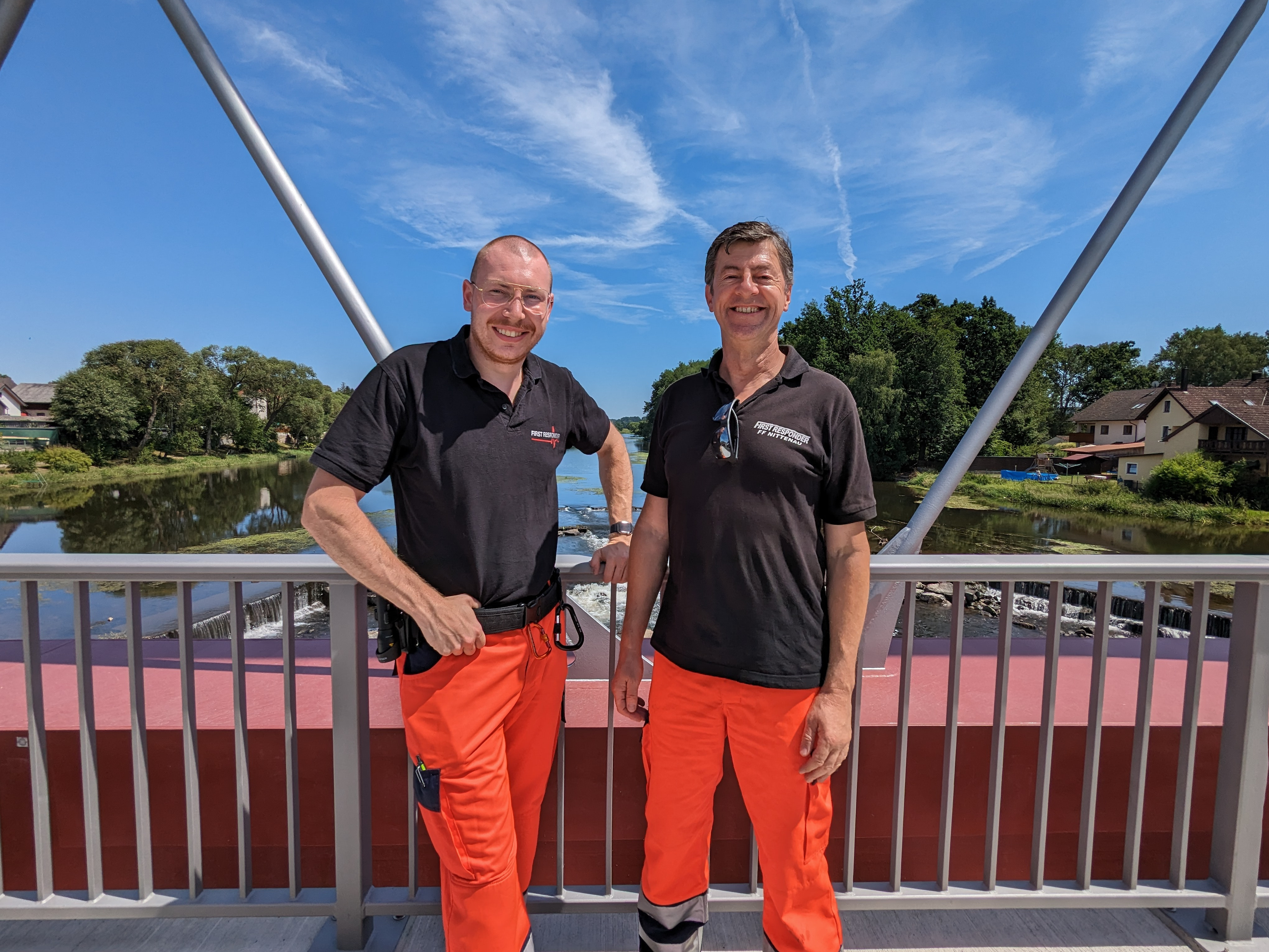 Offizielle Einweihung der Großen Regenbrücke in Nittenau.